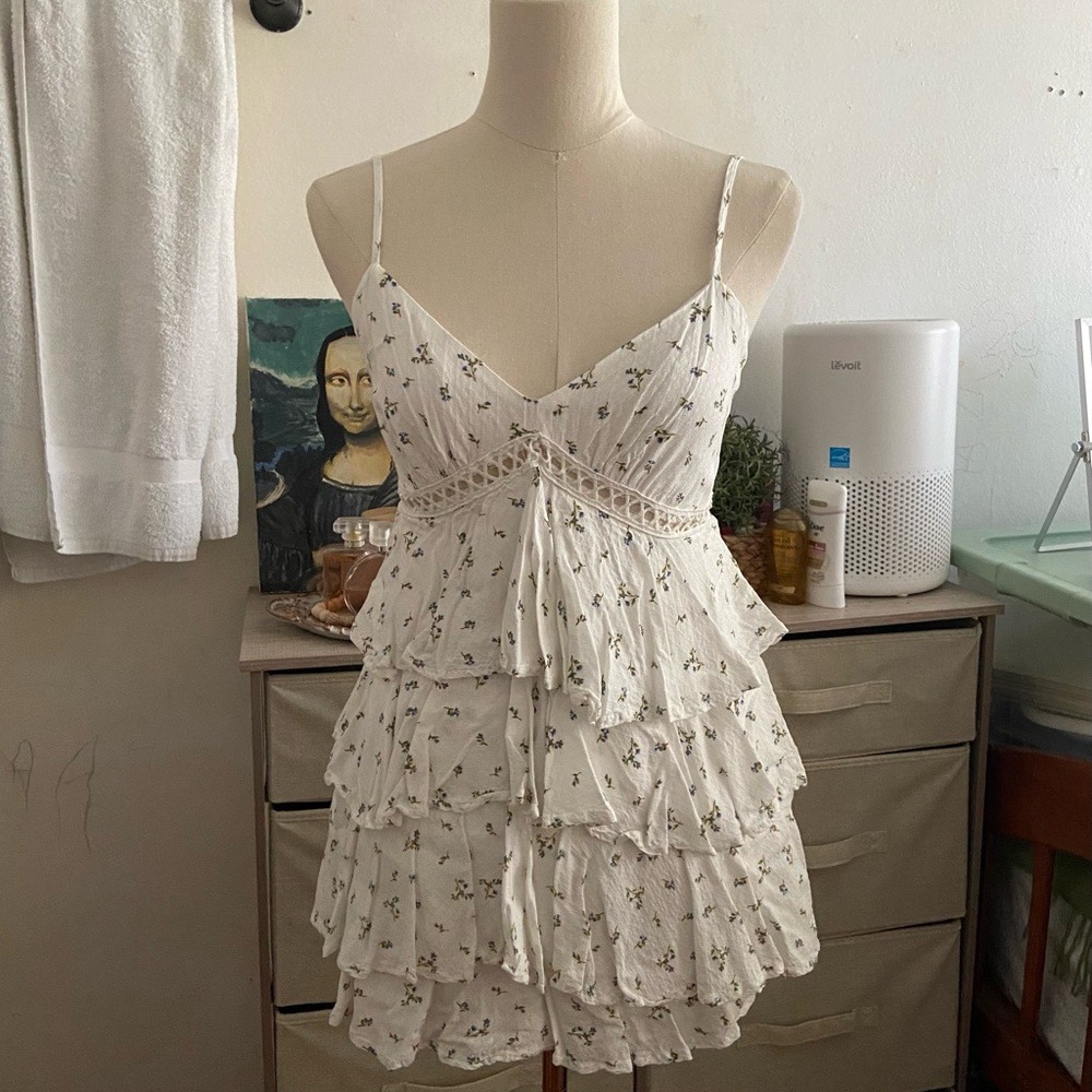 Tiered Mini Dress